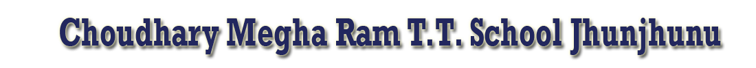 Choudhary Megha Ram T T School